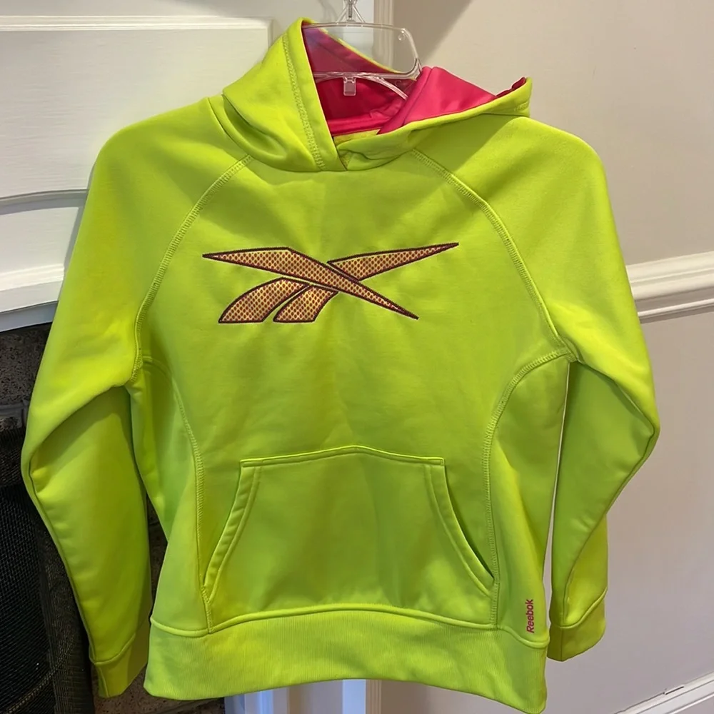 Junior Girls Reebok L Sweatshirt - Picture 3 of 9
